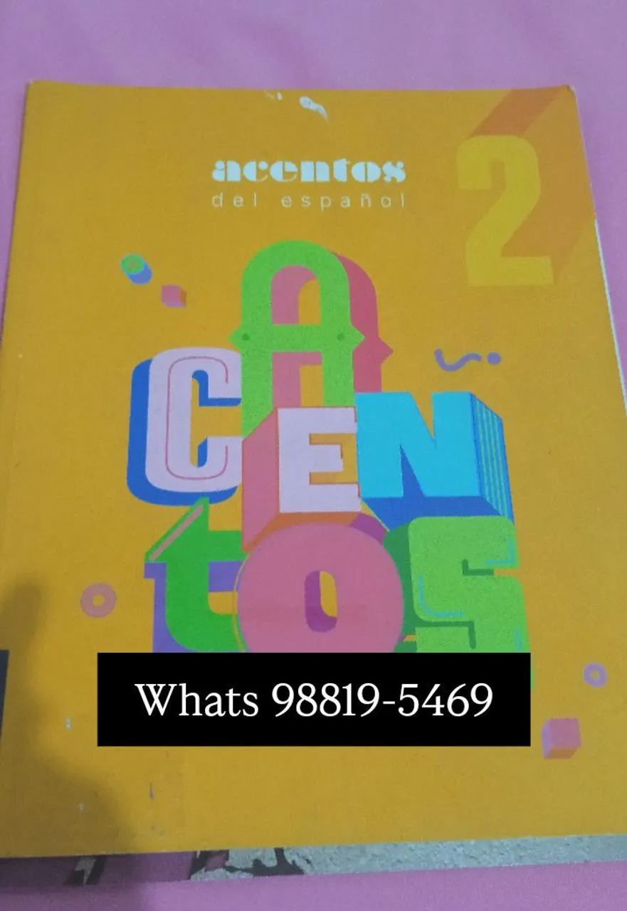 Livro Acentos del español 2