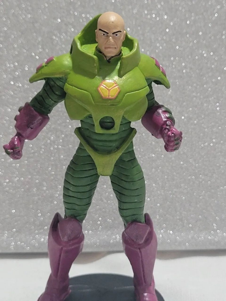 Miniatura Eaglemoss Lex Luthor - Edição 10 com caixa e revista - Foto 2