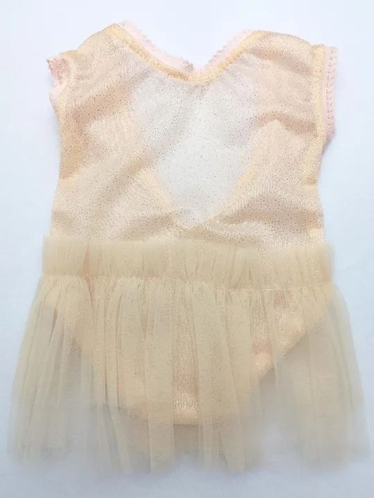 Vestido rosa para ensaio newborn