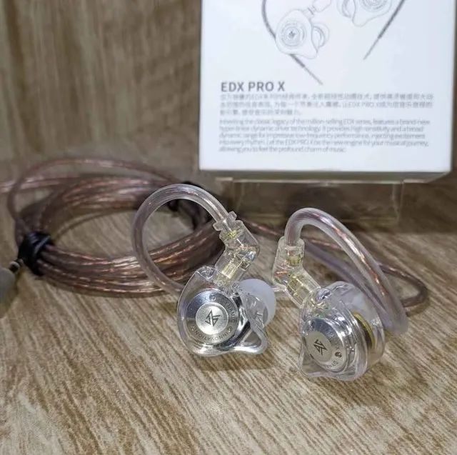 KZ EDX PRO X - Fone profissional  para Retorno de Palco, Mixagem,Djs e Games | Novo - Foto 2