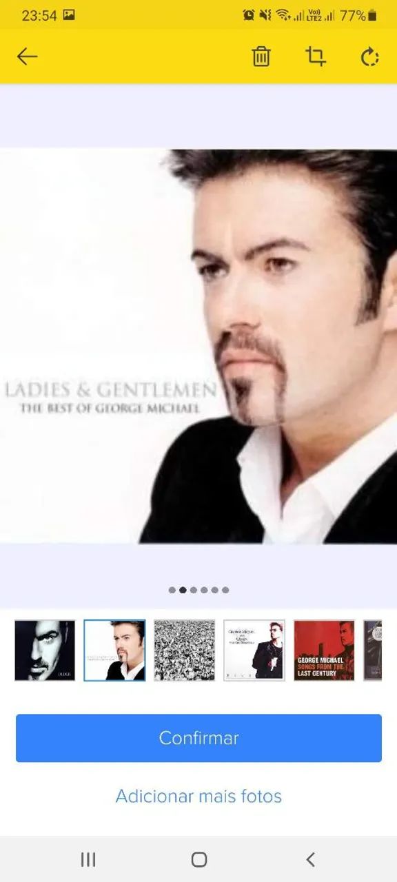 CD do cantor George Michael  - Foto 4