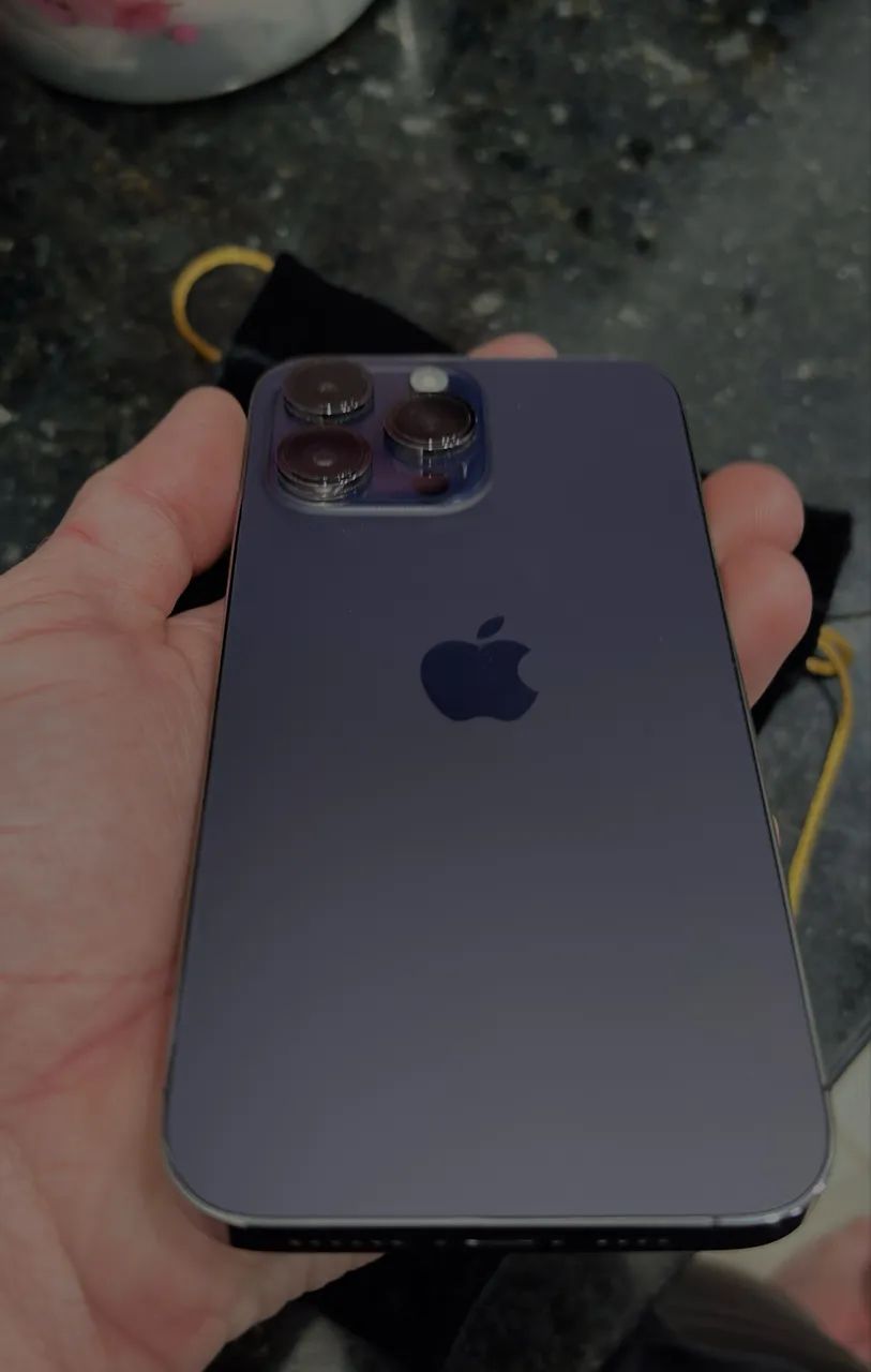 Iphone 14 PRO MAX Deep Purple (roxo) - Foto 2