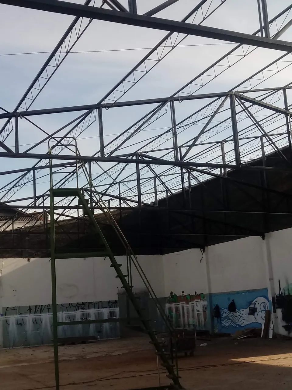 Kit estrutura metálica para barracões  - Foto 3
