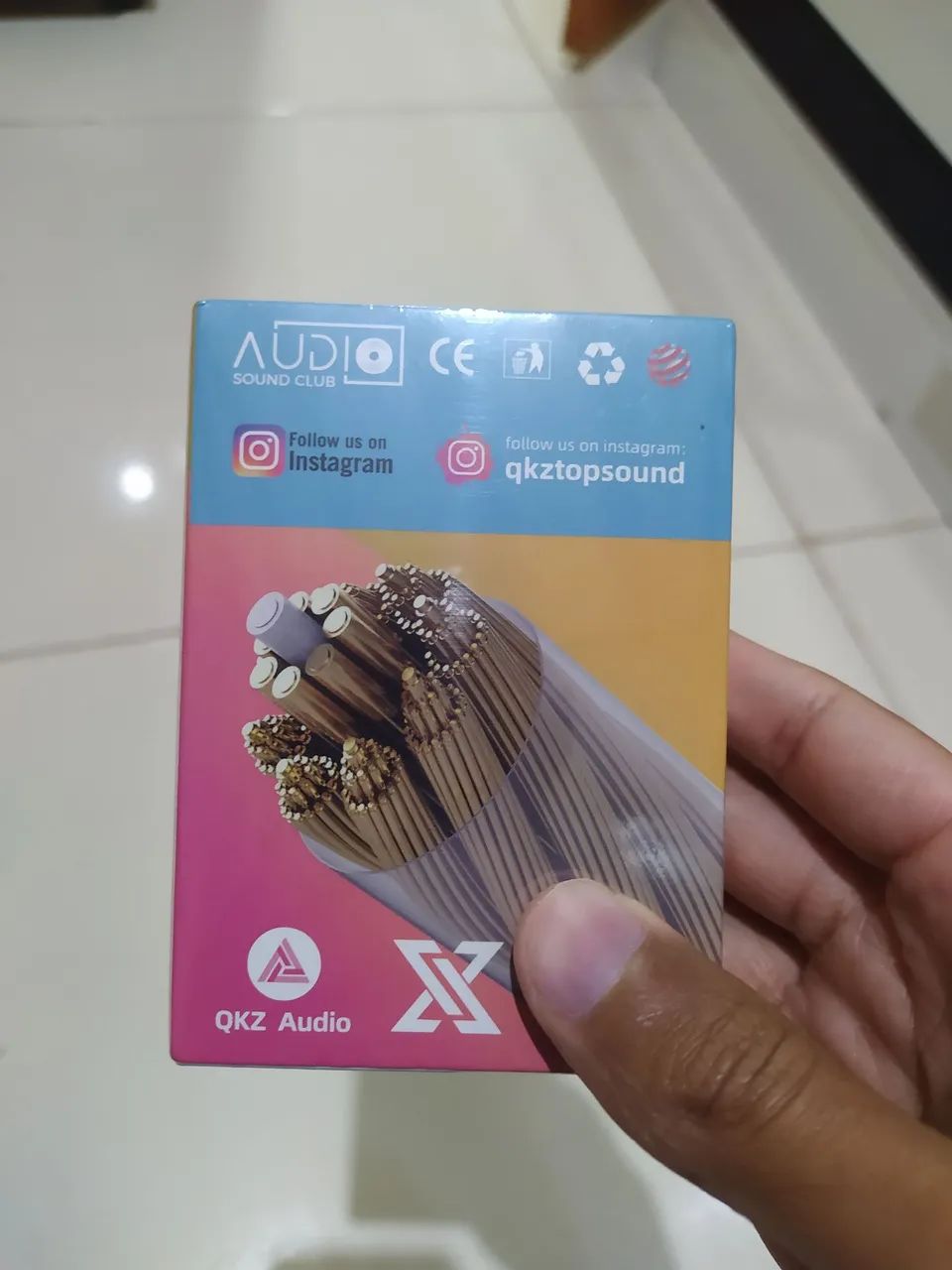 CABO DE FONE PROFISSIONAL - QKZ T1 - Foto 4