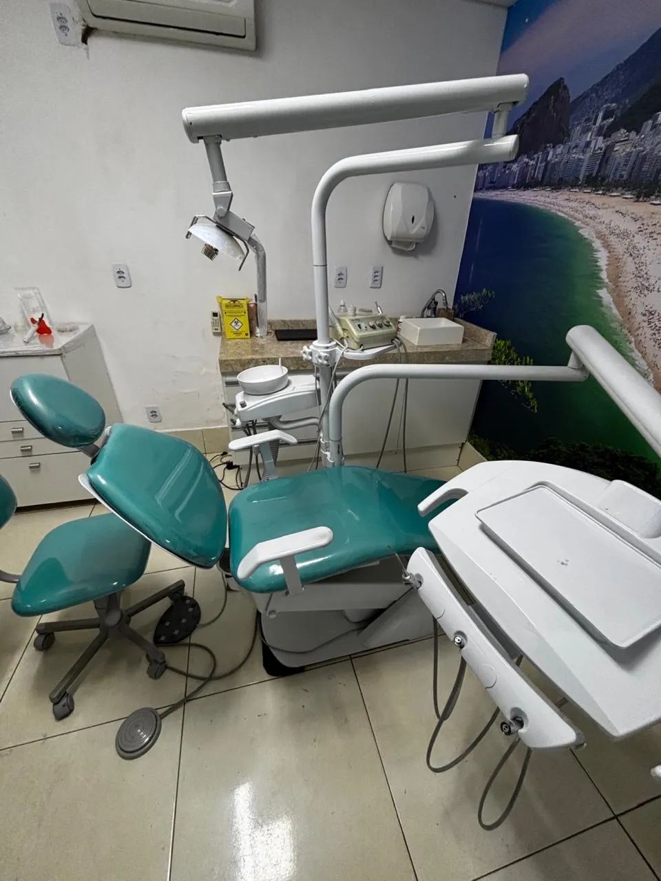Cadeira odontológica dentista 