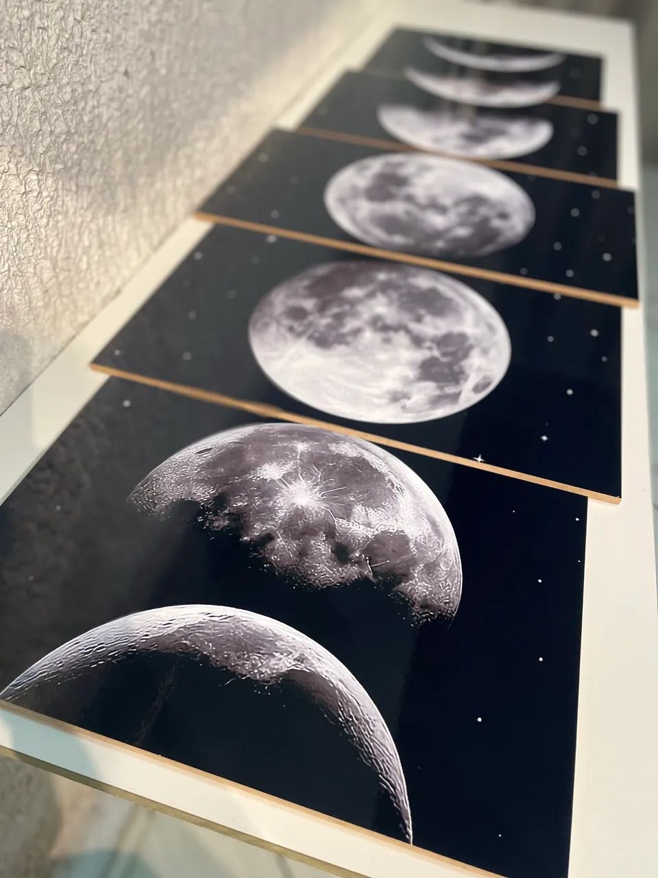 Mosaico fases da lua 