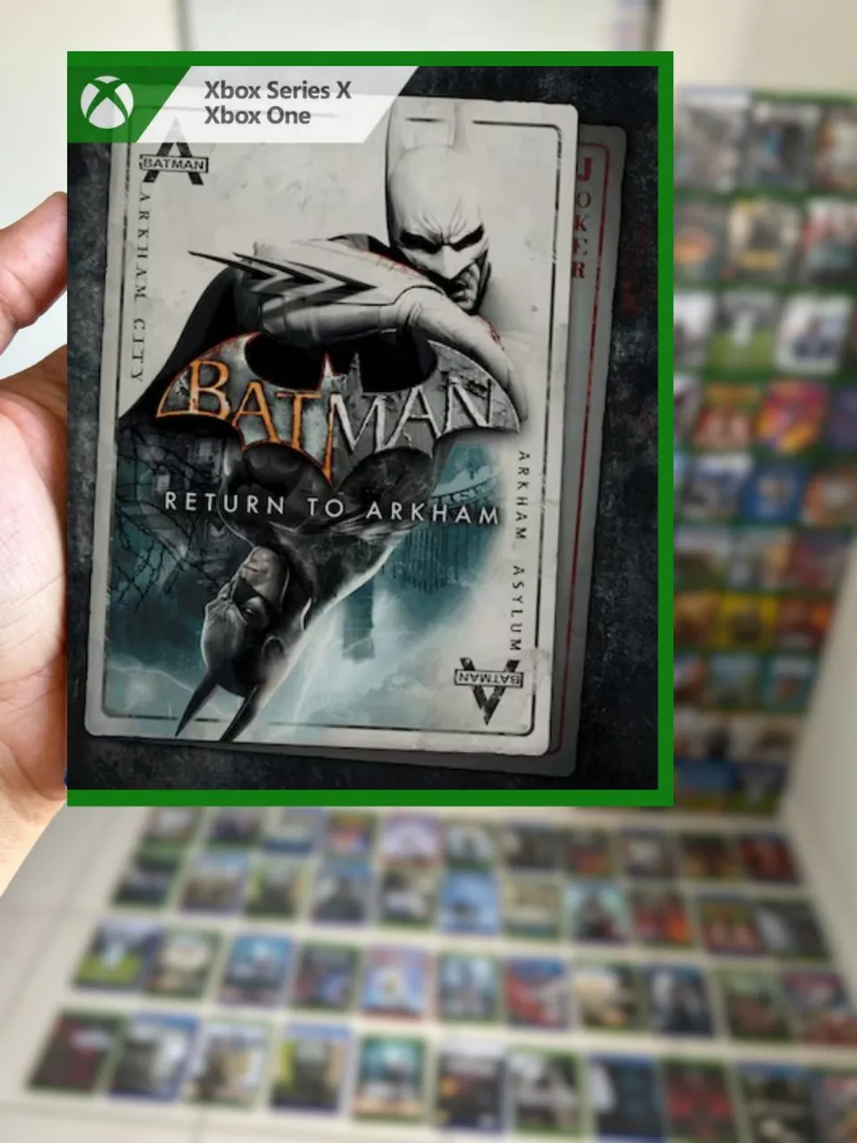 Batman rak jogo xbox one series