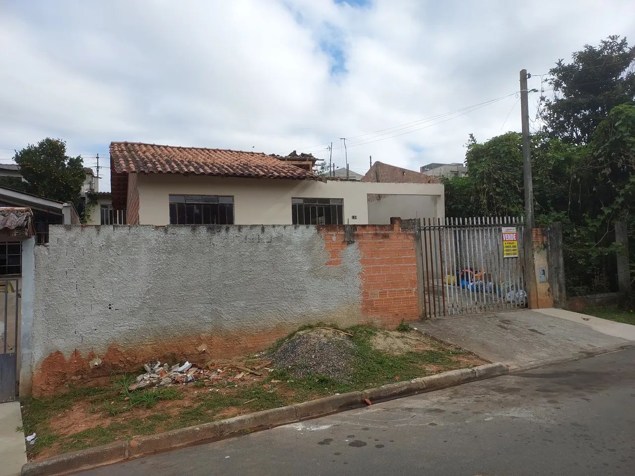 Terreno com casa , Campo Largo, Gorski- entrada R$14.000,00