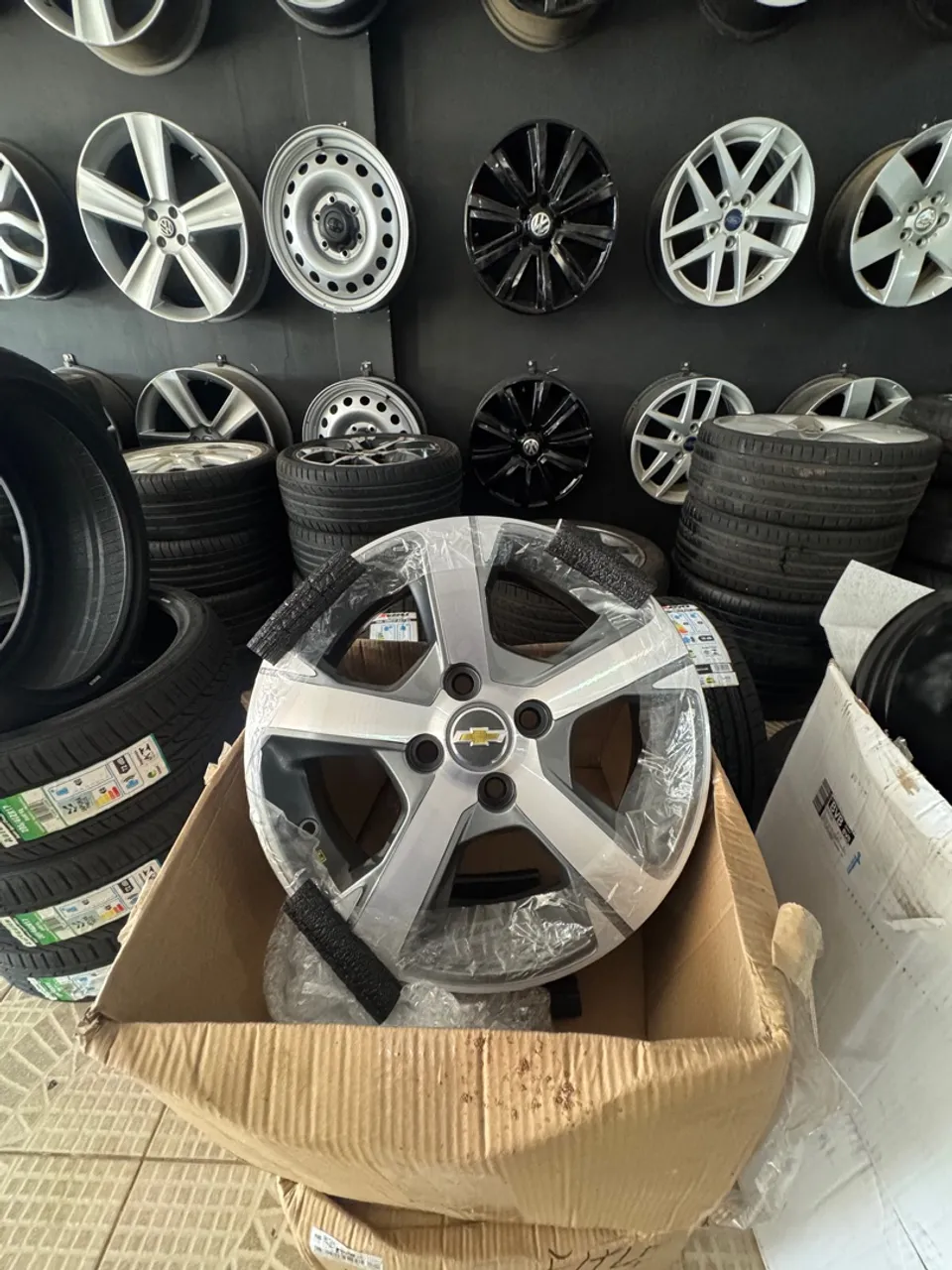 Rodas de liga leve Chevrolet - aro 15