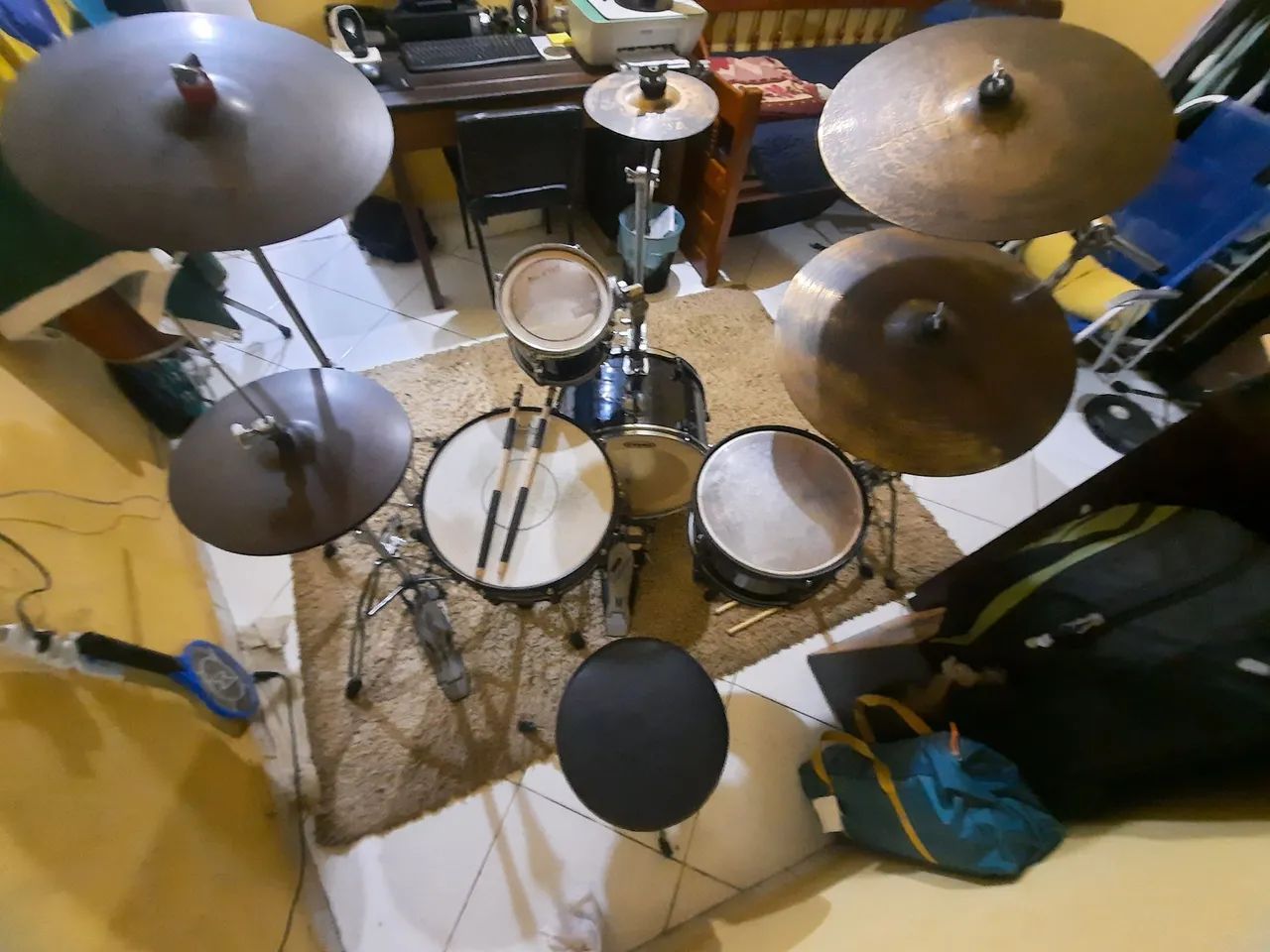 Bateria reduzida completa