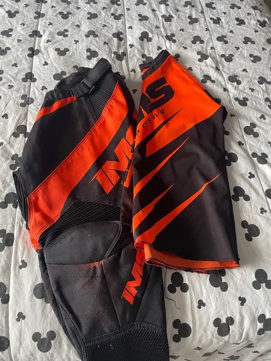 Calça de Motociclista Infantil IMS - Tamanho P - Foto 2