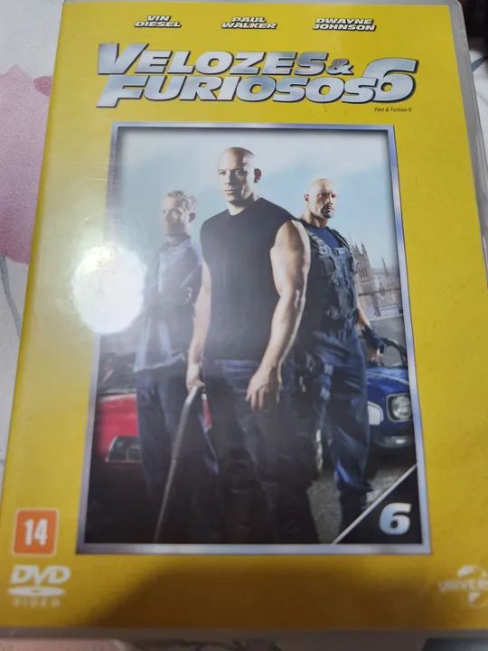 DVD Velozes & Furiosos 6