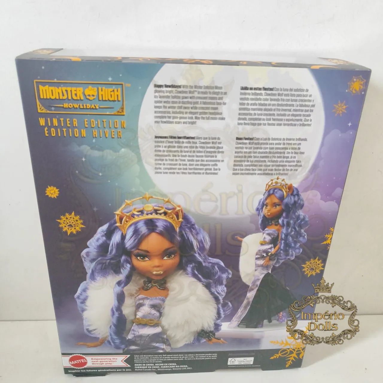 Boneca Clawdeen Howliday Lacrada  - Foto 5