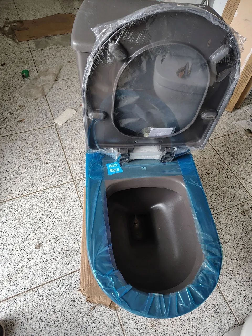 kit vaso caixa e assento nexo Onix roca - Foto 5