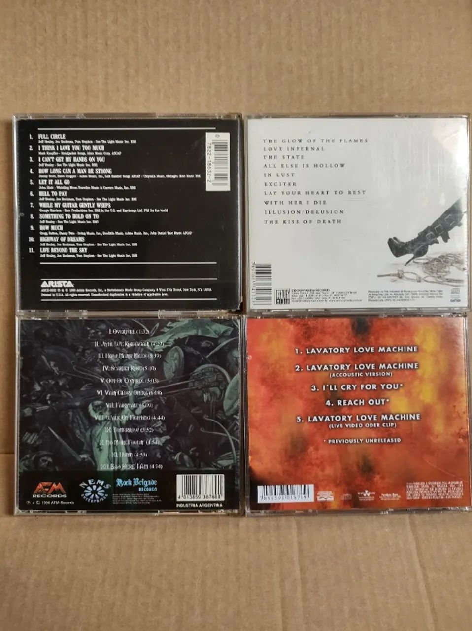4 CDs JEFF HEALEY, POISON BLACK, EDGUY (2) - Foto 2