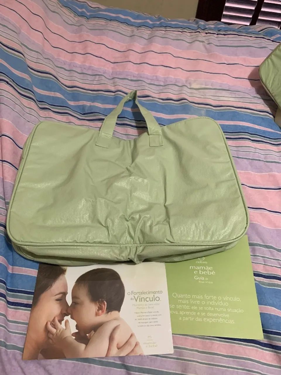 Mala maternidade mamãe e bebê original e nova - Foto 2