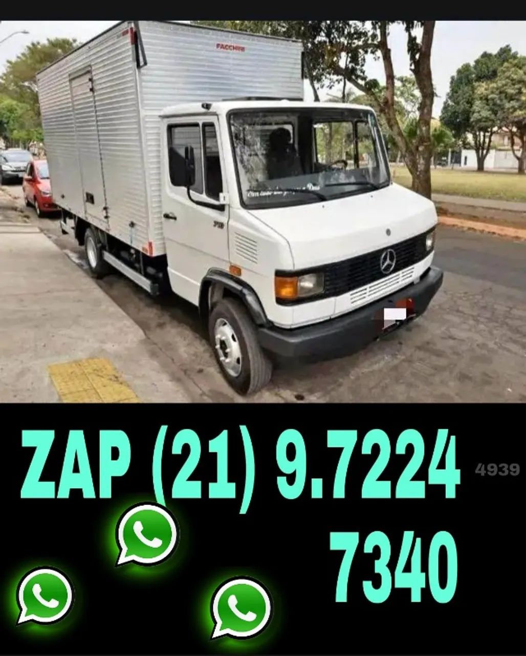 Freight (Barra) Box Truck for Services and Deliveries
