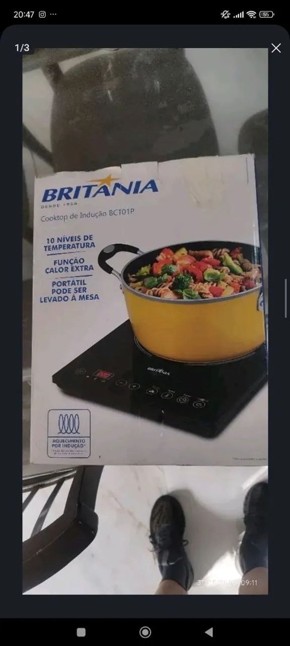 Cooktop indução 