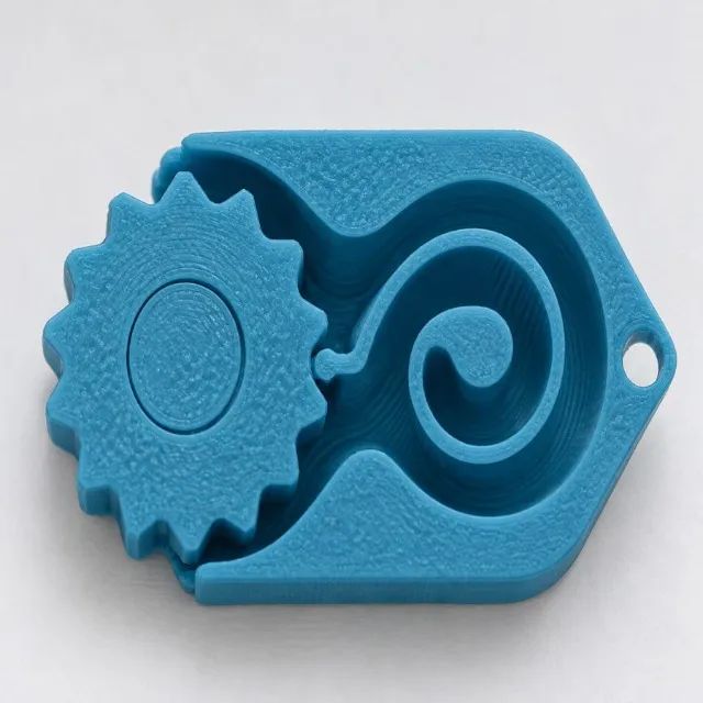 Clicker Fidget Compacto para Chaveiro - Foto 5