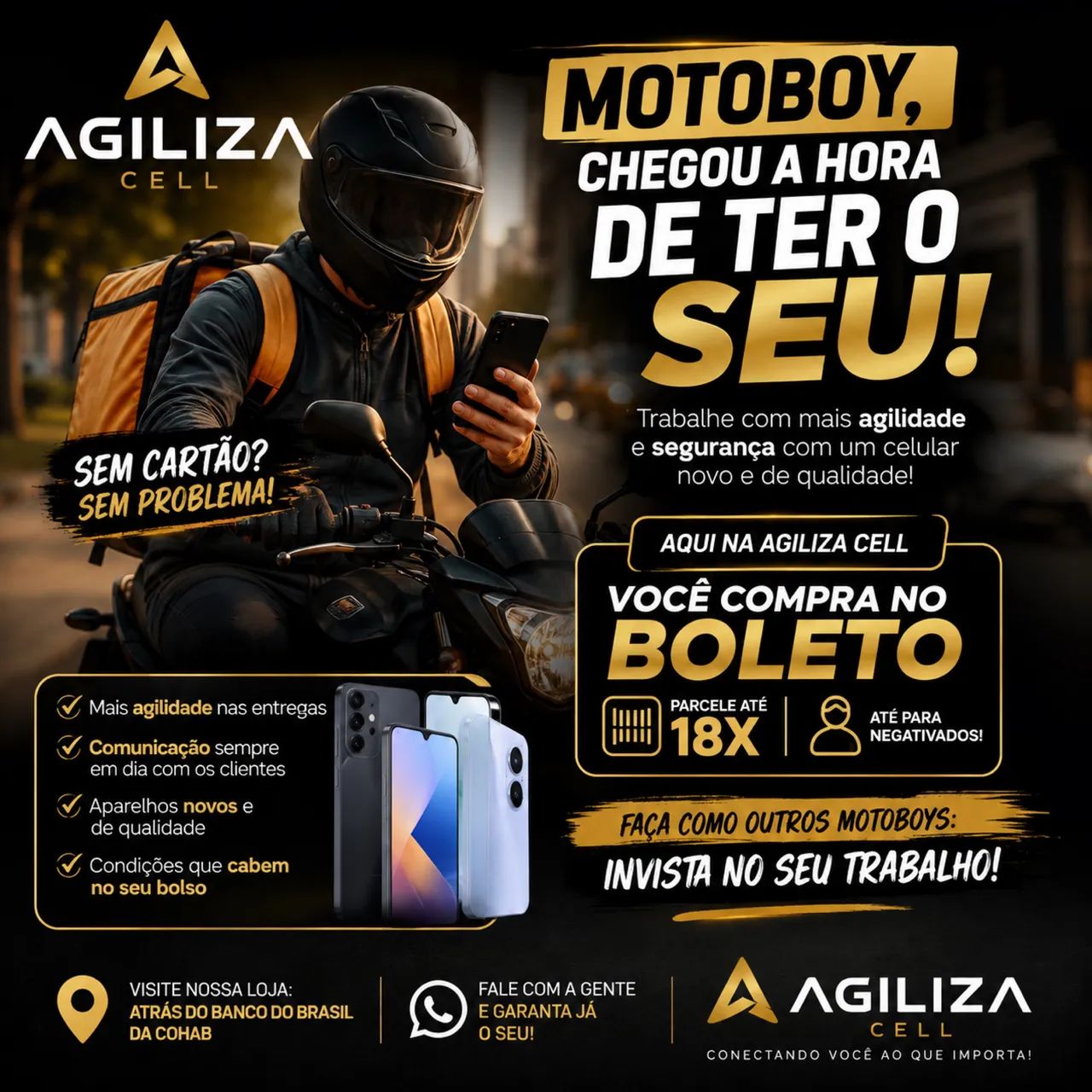 Celular motoboy 