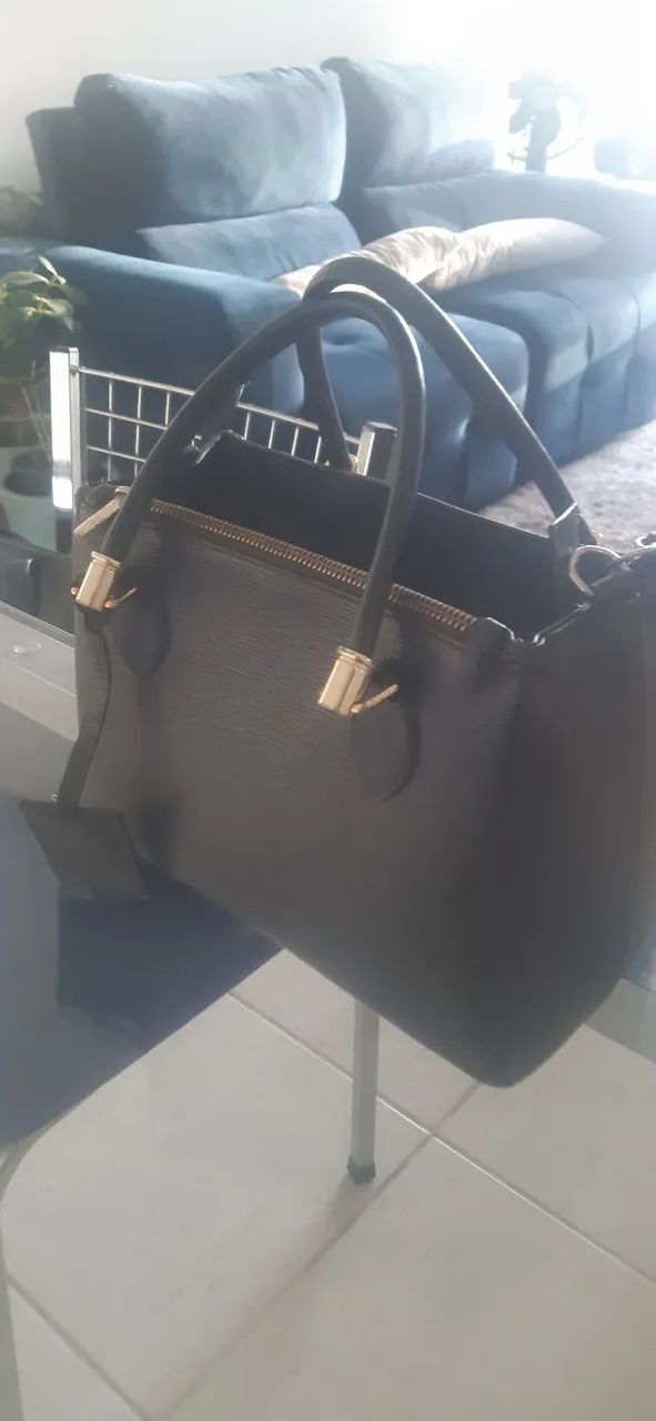 Bolsa Tote Preta - Foto 2