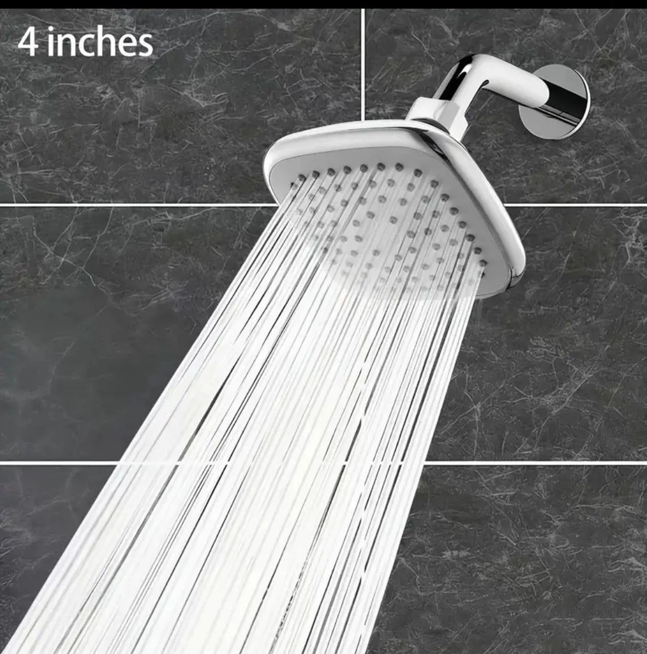 Chuveiro de plástico UBS com bivis de silicone. - Foto 2