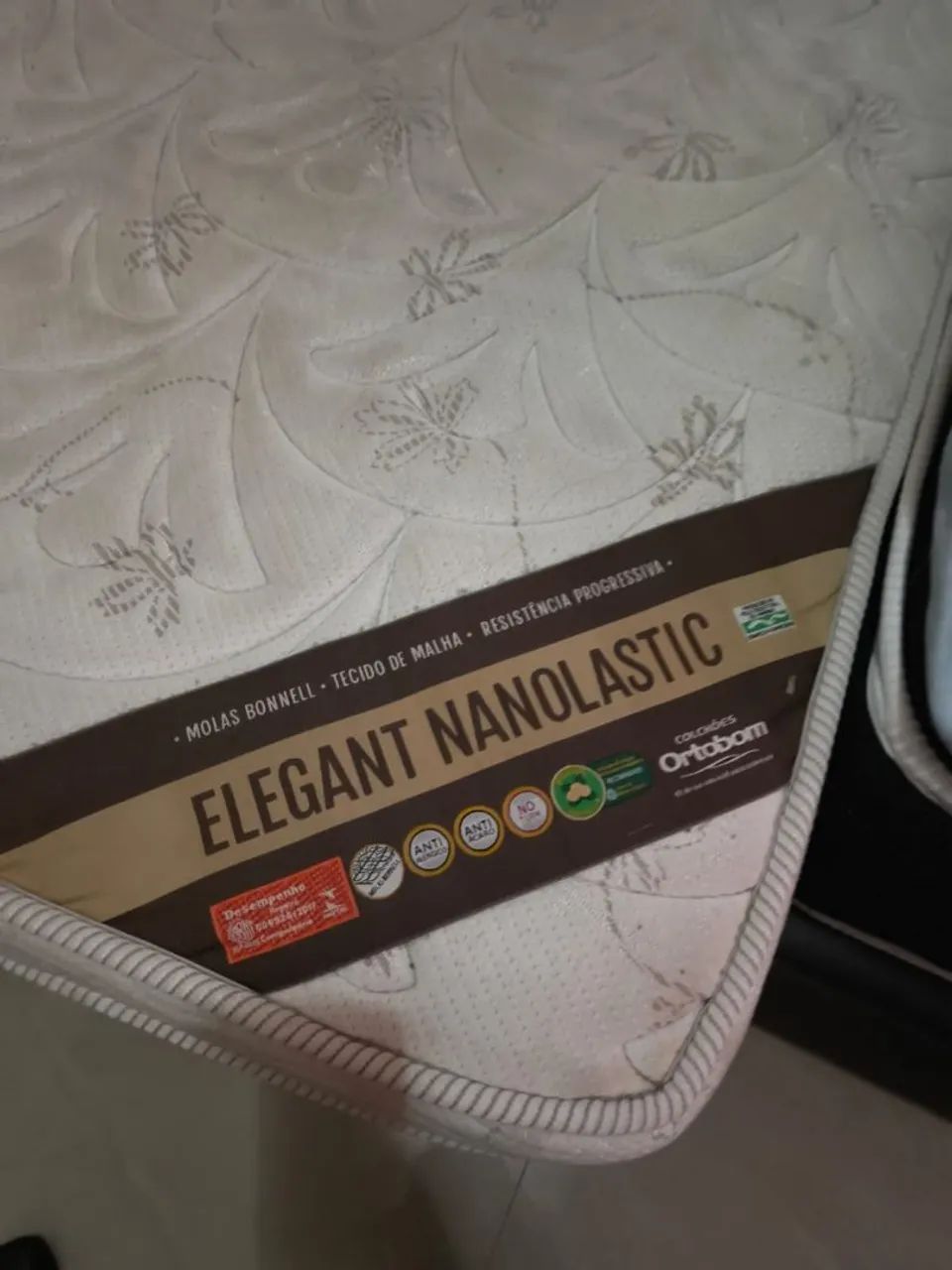 Cama box com colchão king