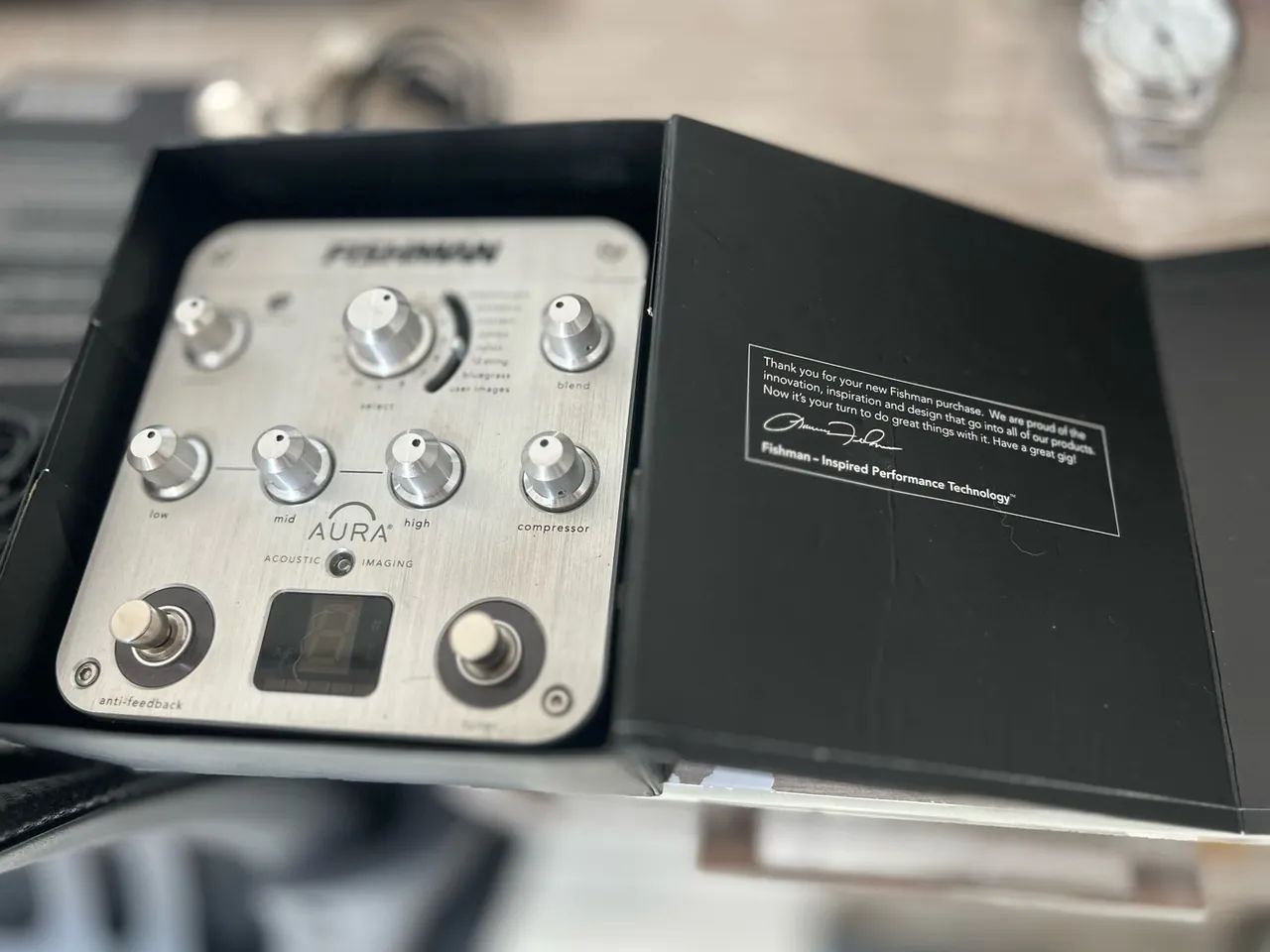 Pedal Fishman Aura SPECTRUM DI  - Foto 4