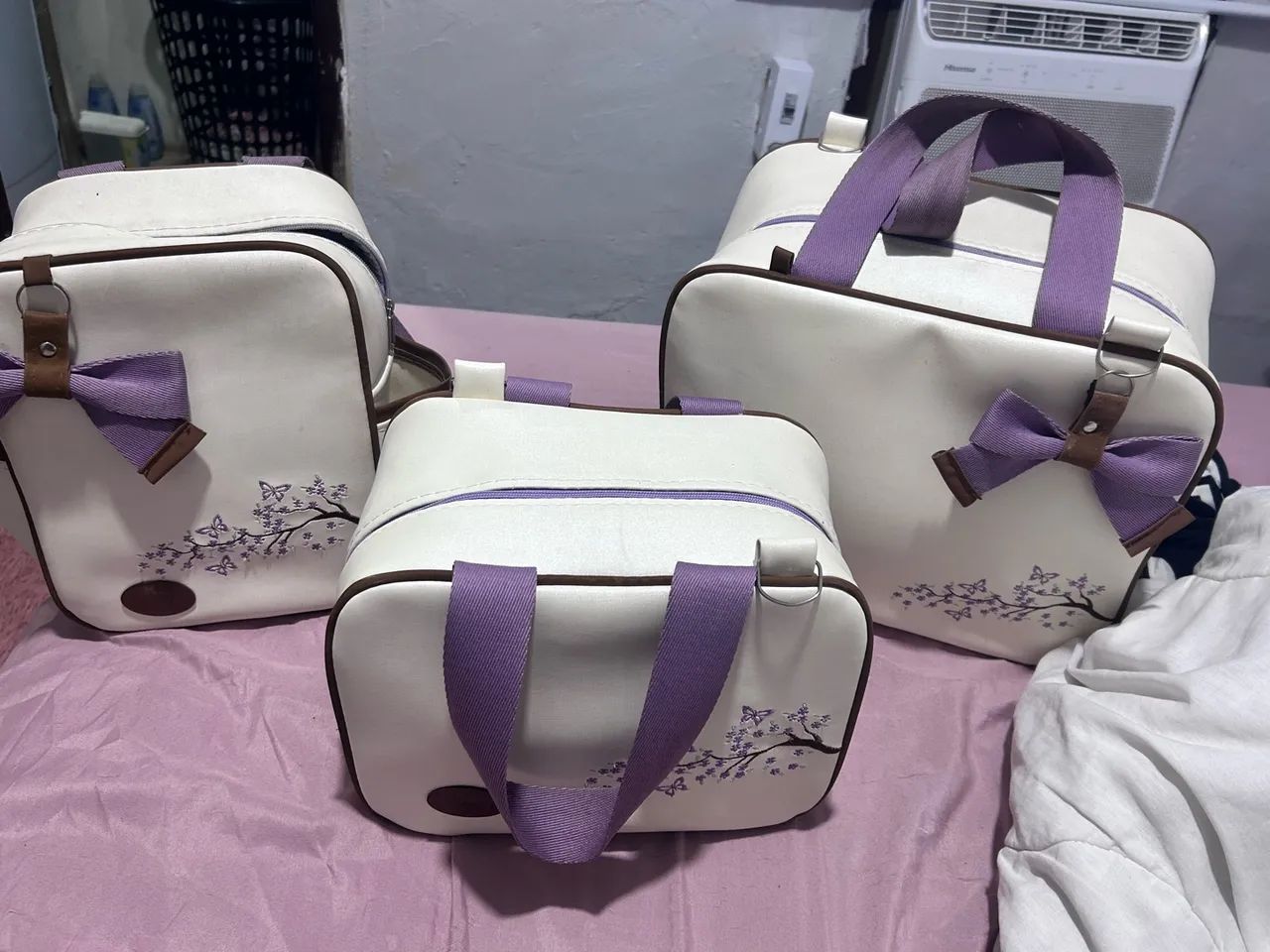Kit bolsa maternidade menina