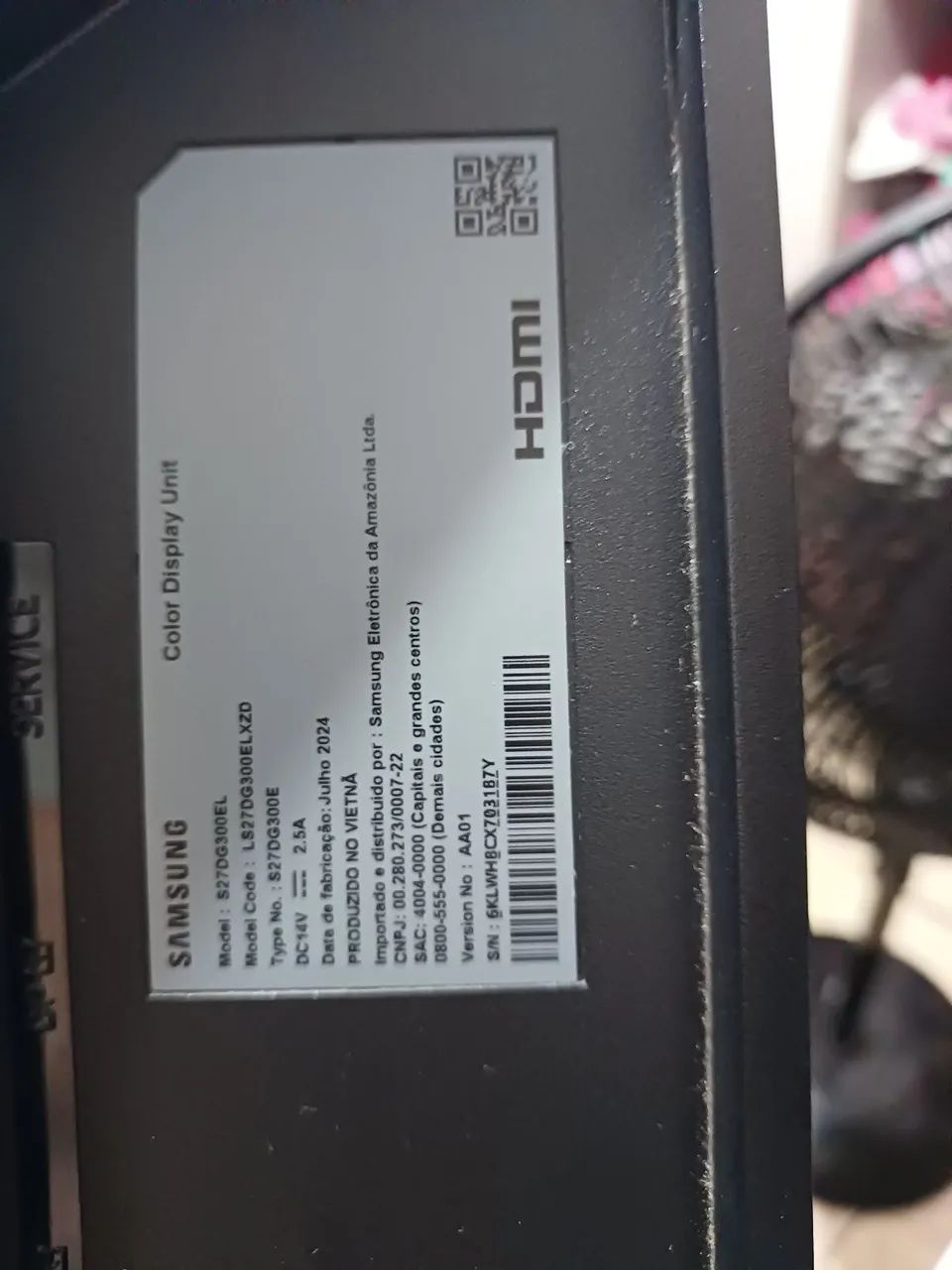 Monitor com defeito na tela mais funcionando - Foto 2