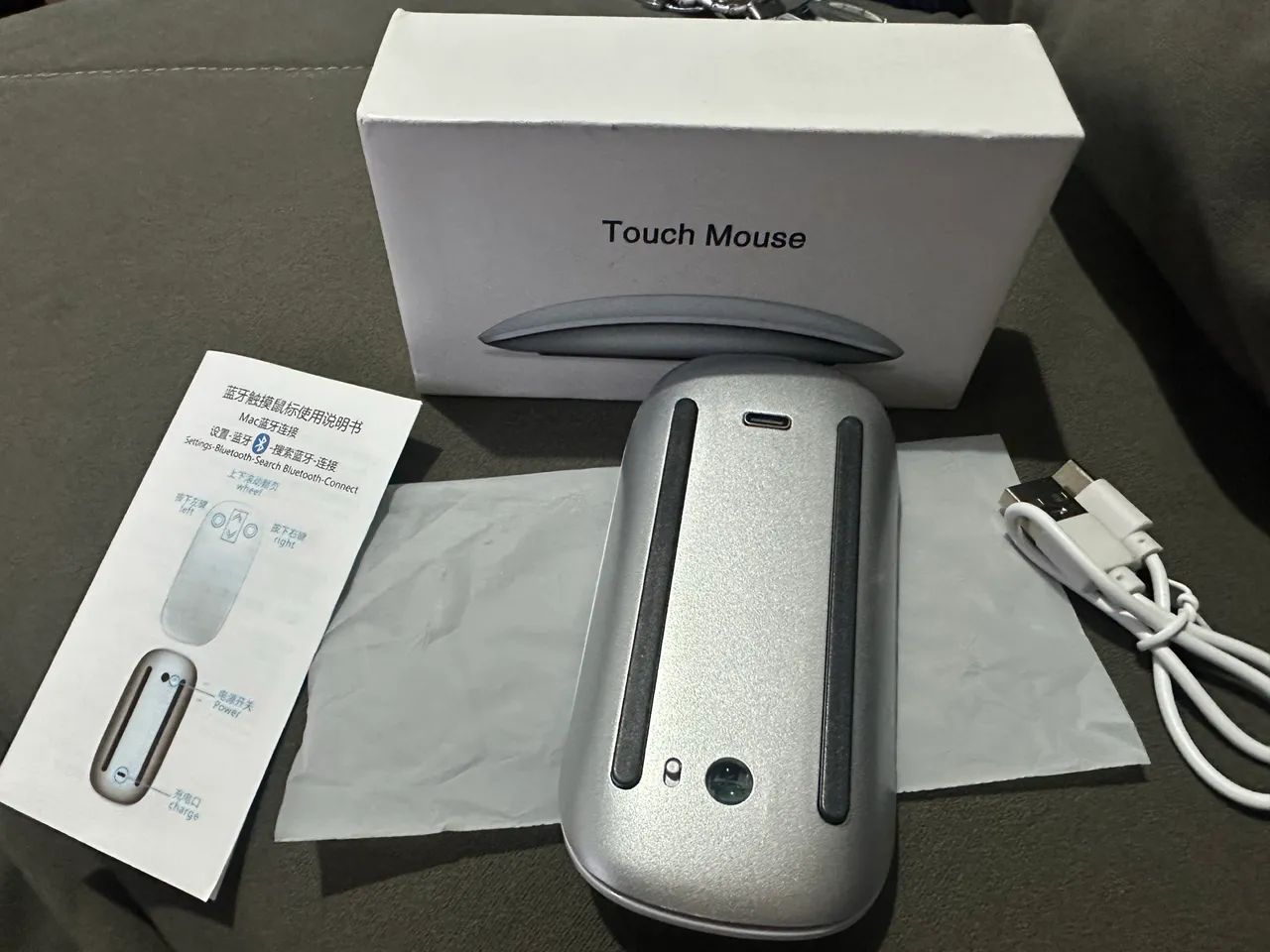 Magic Mouse 2 importado Bluetooth para MacBook - Periféricos e