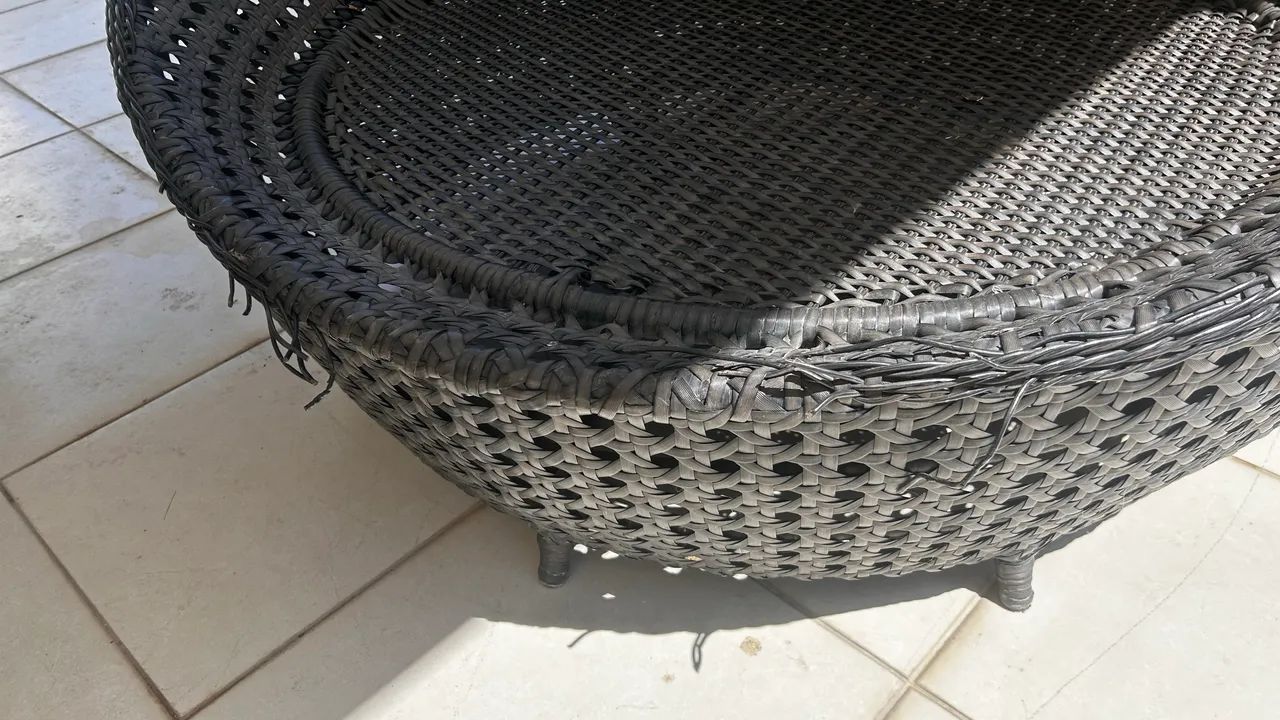 Namoradeira de Rattan  - Foto 2