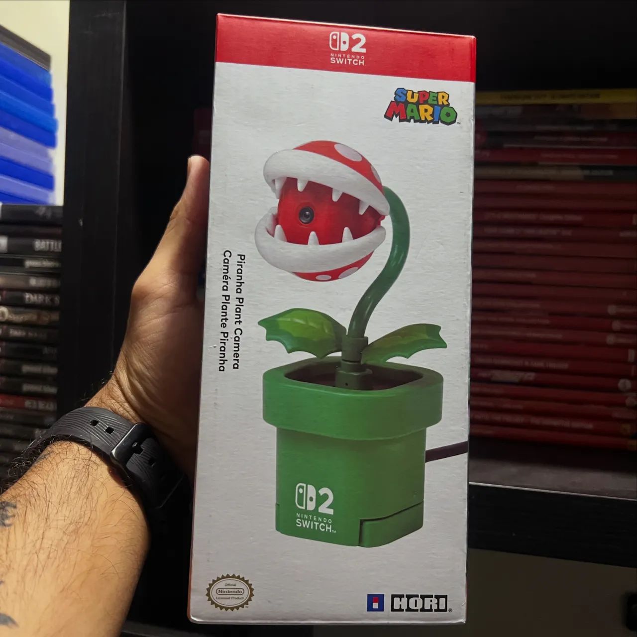 Câmera Plant Lacrada de Nintendo Switch 2