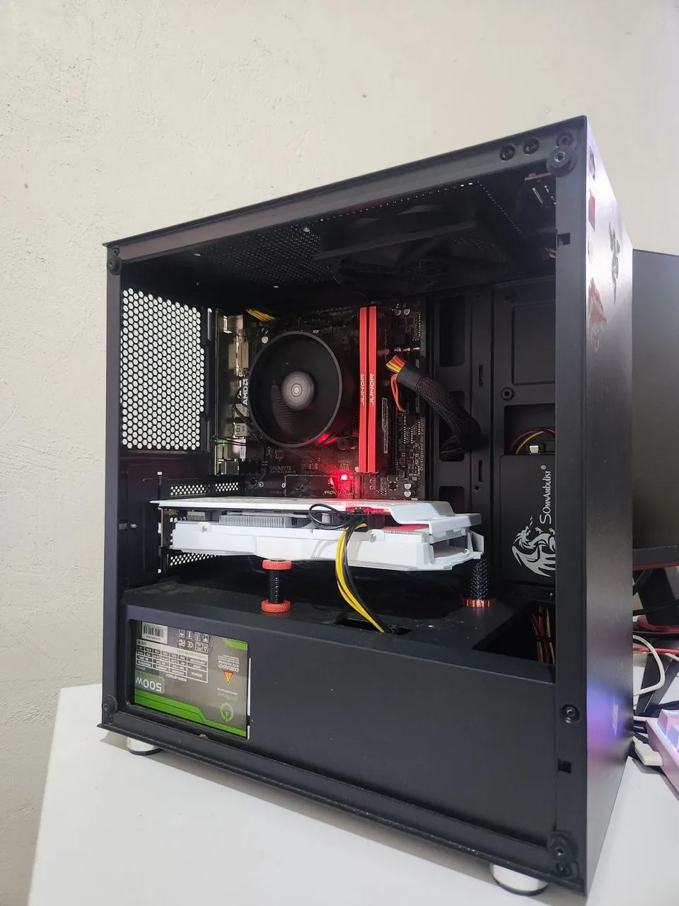 PC Ryzen 5 4600 + RX 580 8G - Foto 2