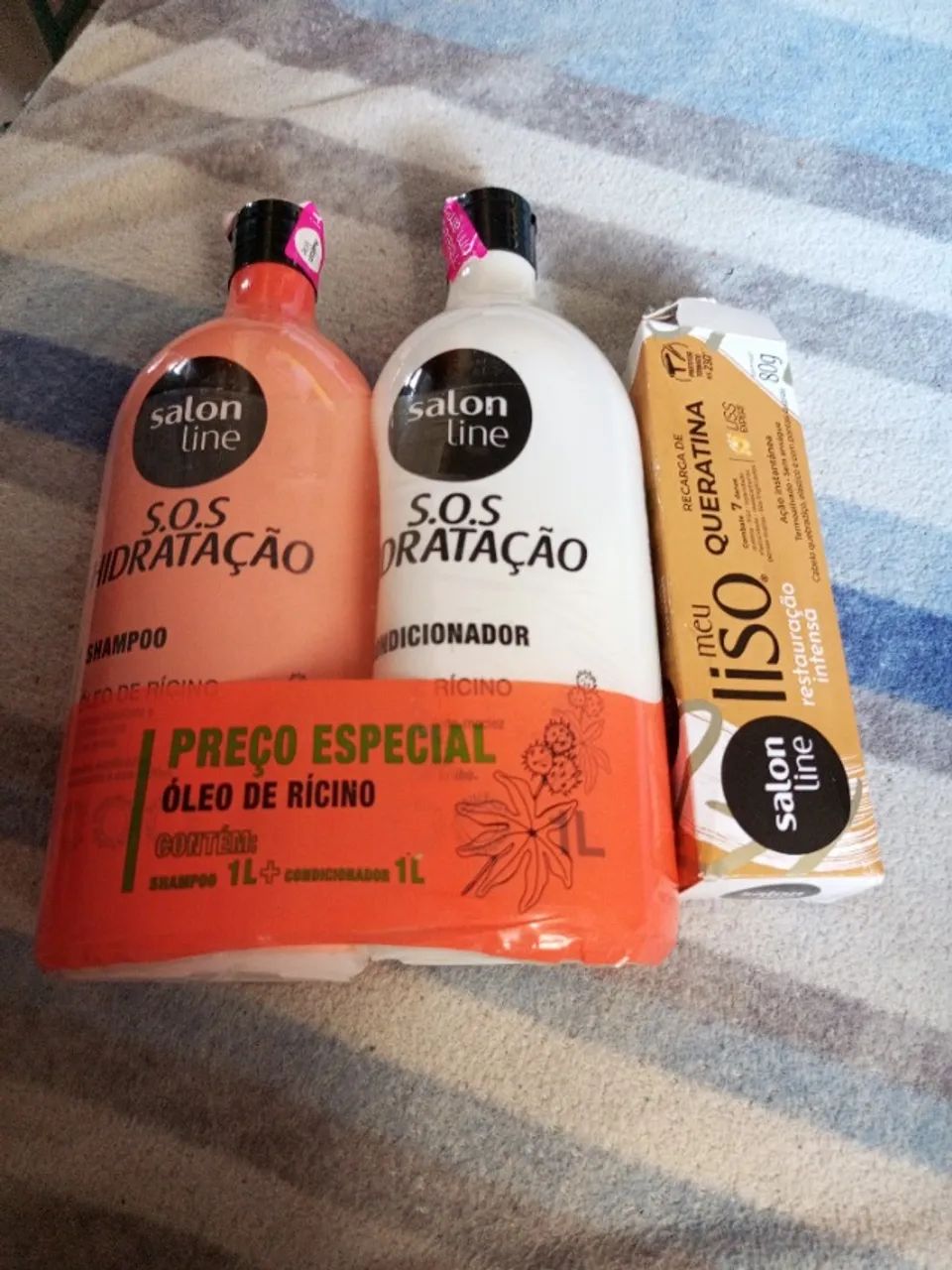 Shampoo+Condicionador+Recarga de Queratina Salon Line  - Foto 3