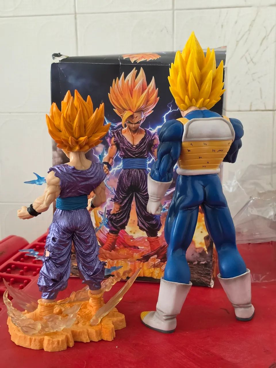 2 acction Vegeta e gohan ssj 2 dragon ball z  - Foto 3