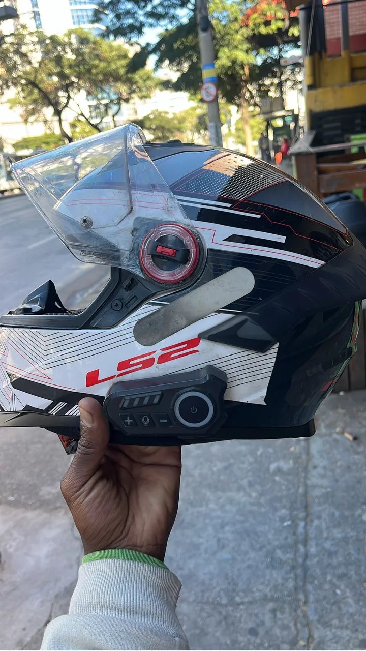 Vendo capacete ls2 em bom estado  - Foto 2