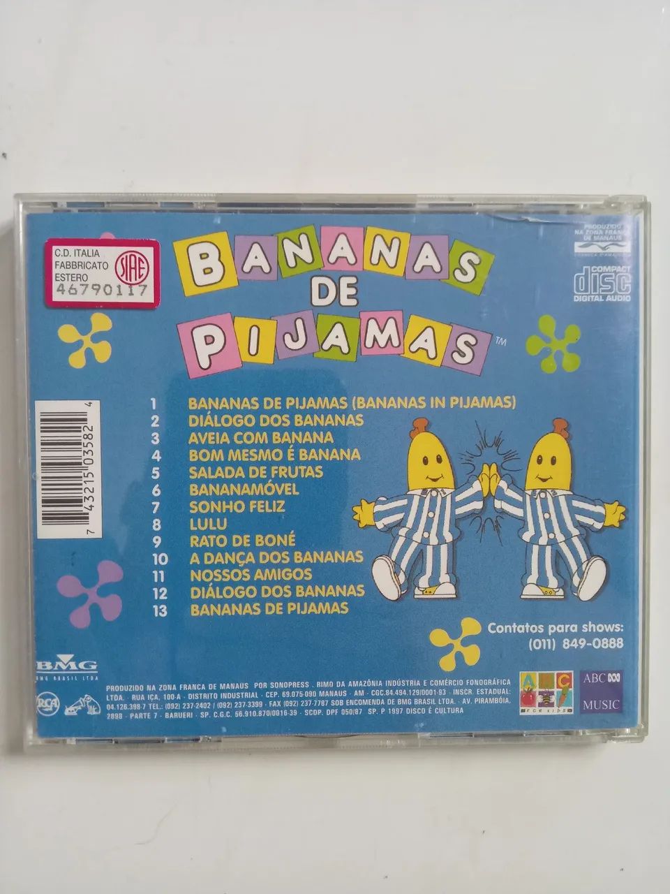 Cd bananas de pijamas - CDs, DVDs etc - Prefeito José Walter