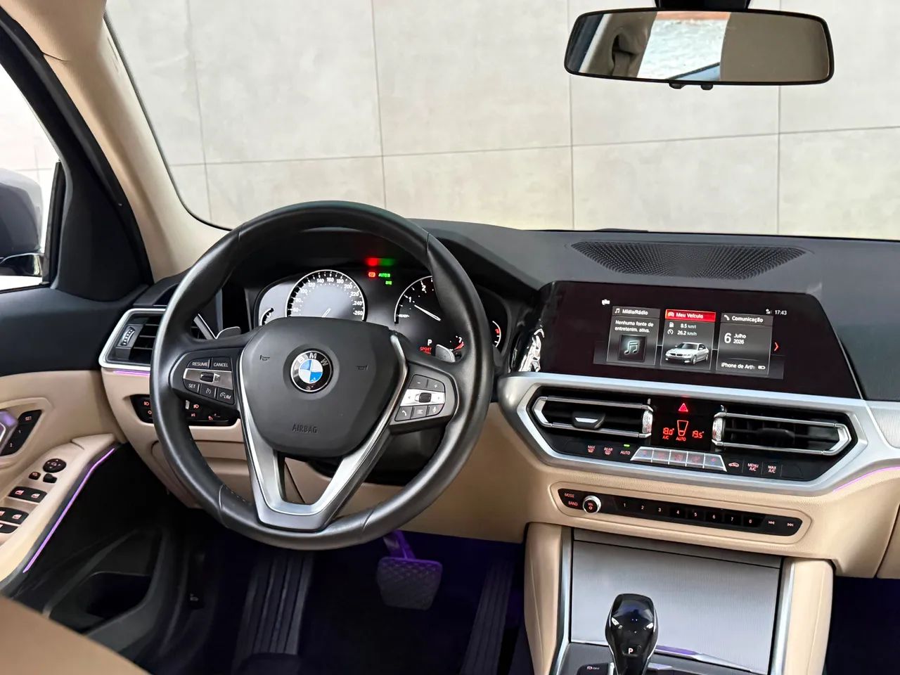 BMW 320I A Modern/sport TB 2.0/a.flex 16V 4P 2020 - Foto 9