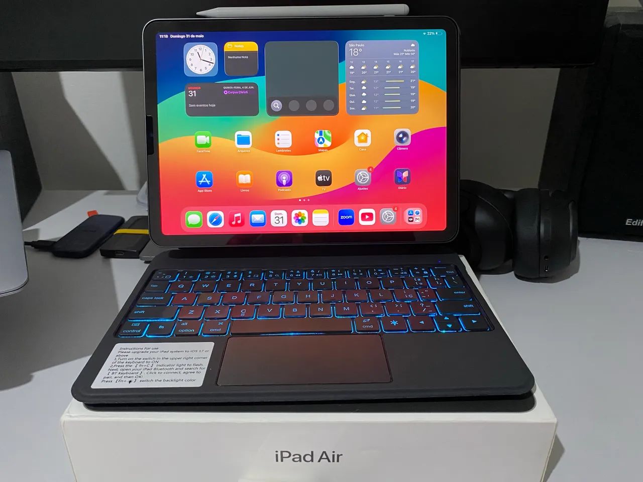 IPad Air M1 5ª geração 64gb