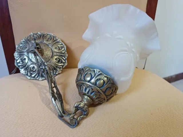 Lustre de Bronze com 01 Arandela - Foto 3