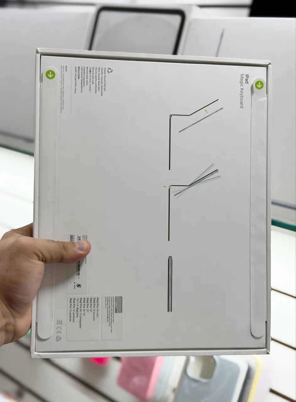 Magic keyboard para ipad pro 13 polegadas m4 e m5 LOJA FÍSICA original apple novo lacrado - Foto 2