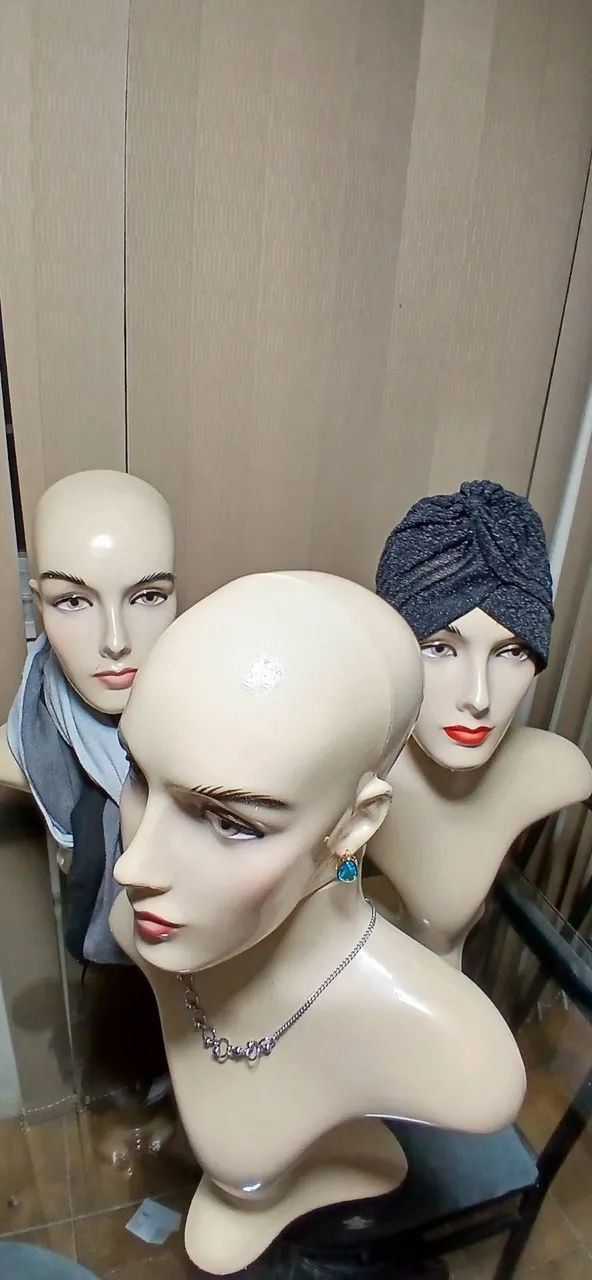 Manequim Expositor Cabeca+Busto OPORTUNIDADE! 