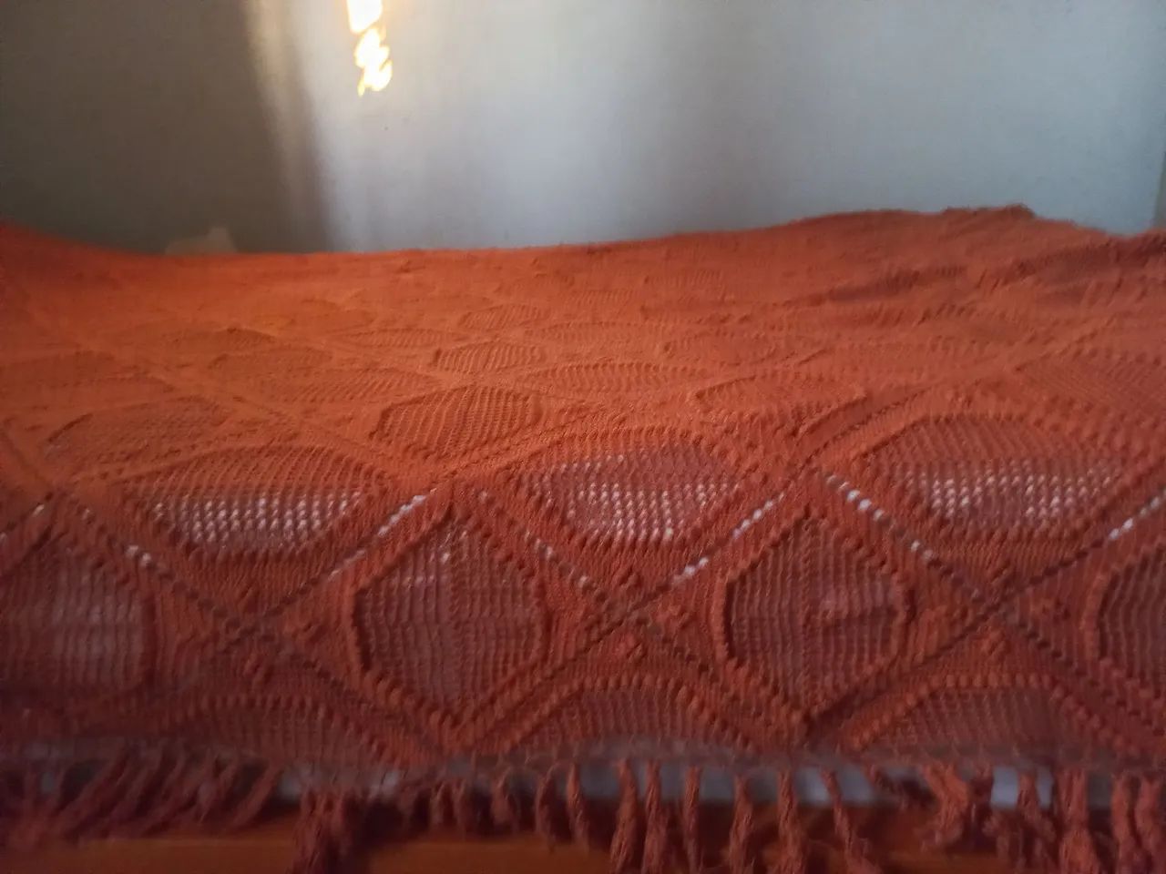 Toalha/Colcha de CROCHÊ - Foto 3