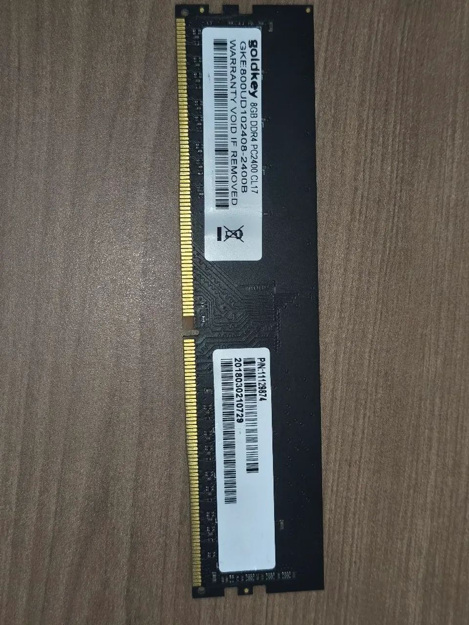 MEMORIA RAM DDR4 8GB 2400MHz