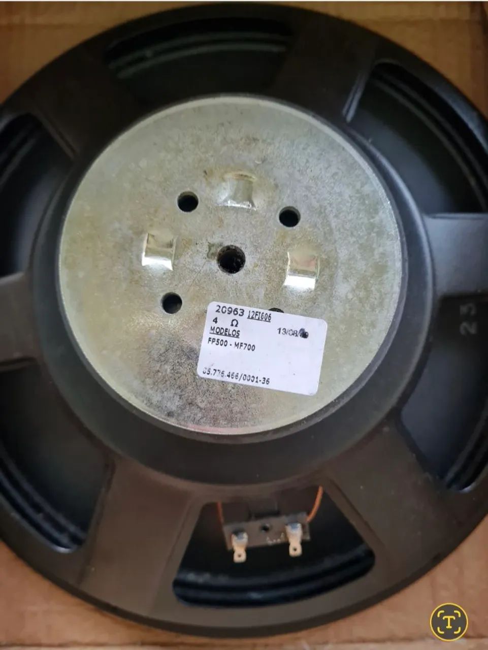 Alto falante novo 12 polegadas Hinor 4homs 700w - Foto 2
