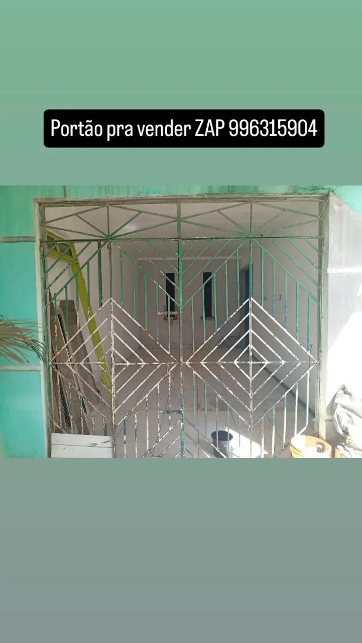 Portão ferro