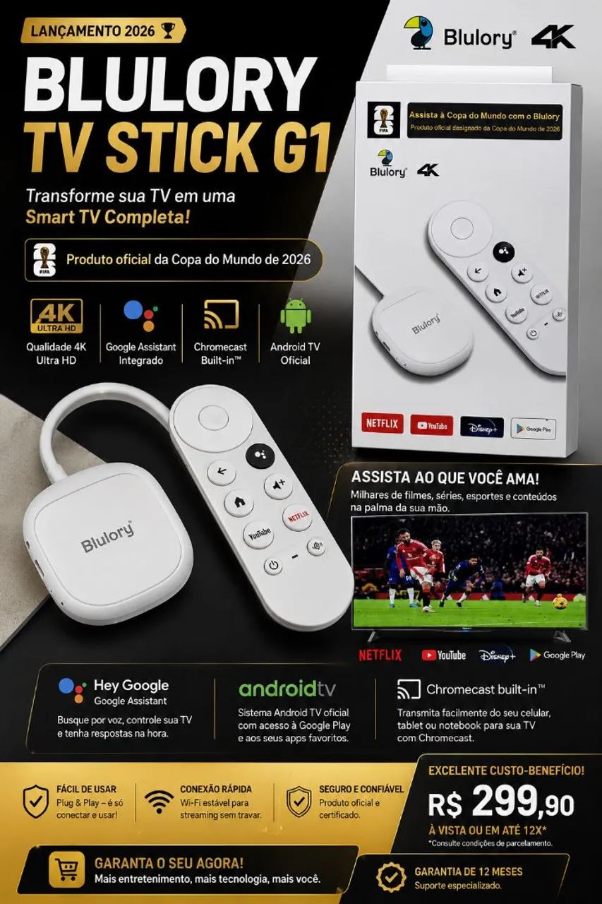 Stick TV Google tv Android 