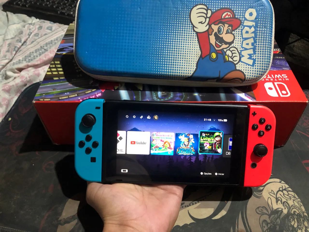 NINTENDO SWITCH V2 DESBLOQUEADO  - Foto 2
