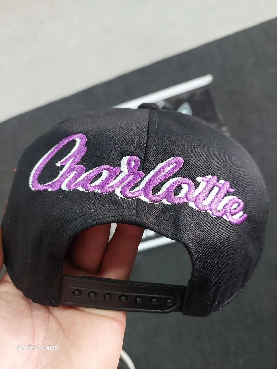 Boné Charlotte Hornets big logo - Foto 4